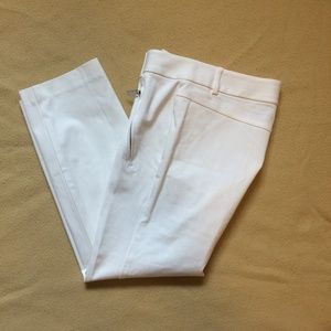 Alfani white capri golf pants